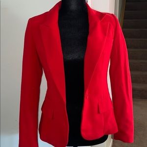 Red blazer